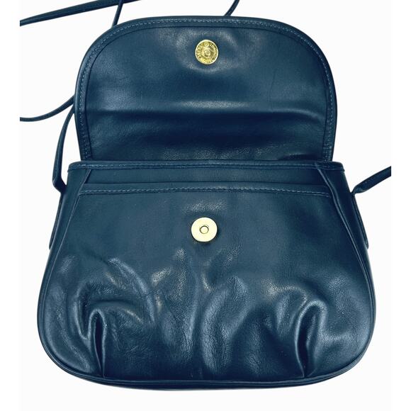 Vintage Coach Cafe Bag Purse 4111 Blue Lightweights Collection NO Hang Tag - Picture 8 of 12